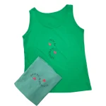 تاپ رکابی طرح نوشته 01-سبز