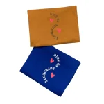 تاپ رکابی طرح نوشته 01-آبی-آجری