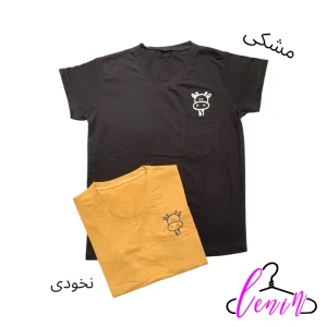 تيشرت یقه هفت جیبدار 01