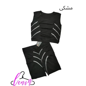 ست ورزشی کراپ شرتک وسط دوخت 01