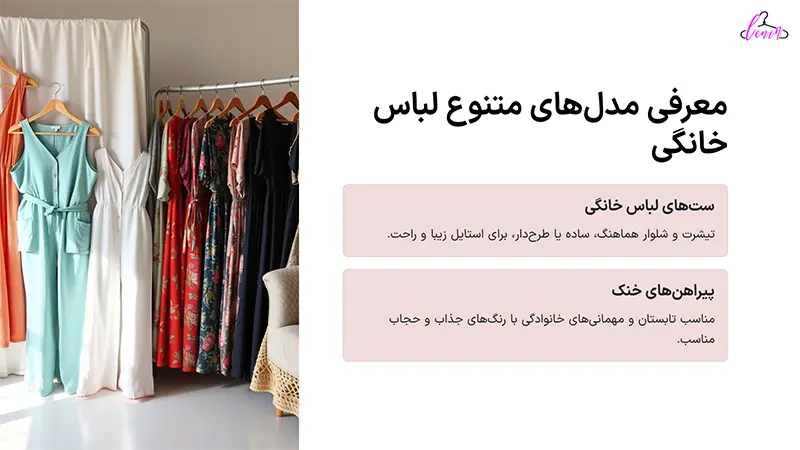 معرفی مدل های متنوع لباس خانگی