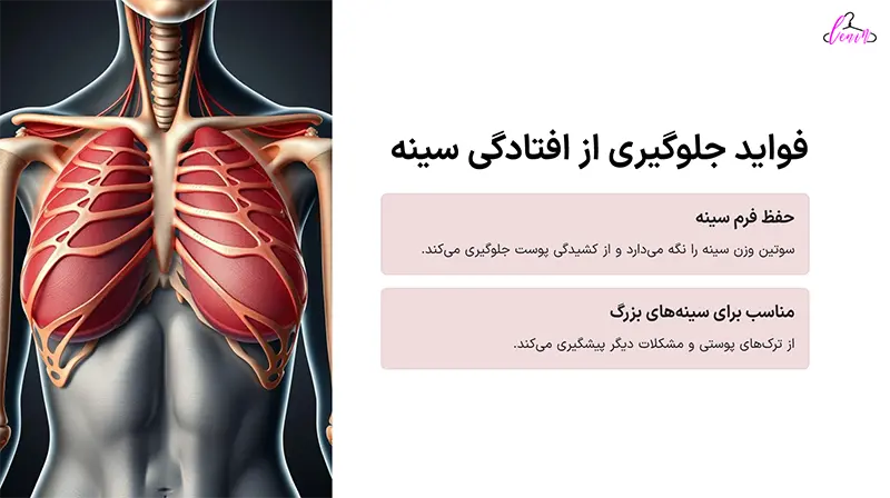 فواید استفاده از سوتین